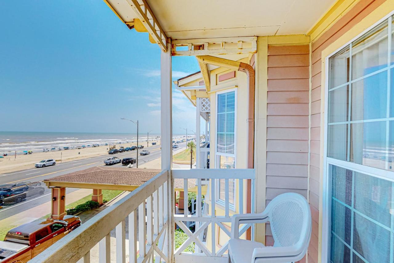 Apartamento Beachfront Haven Galveston Exterior foto