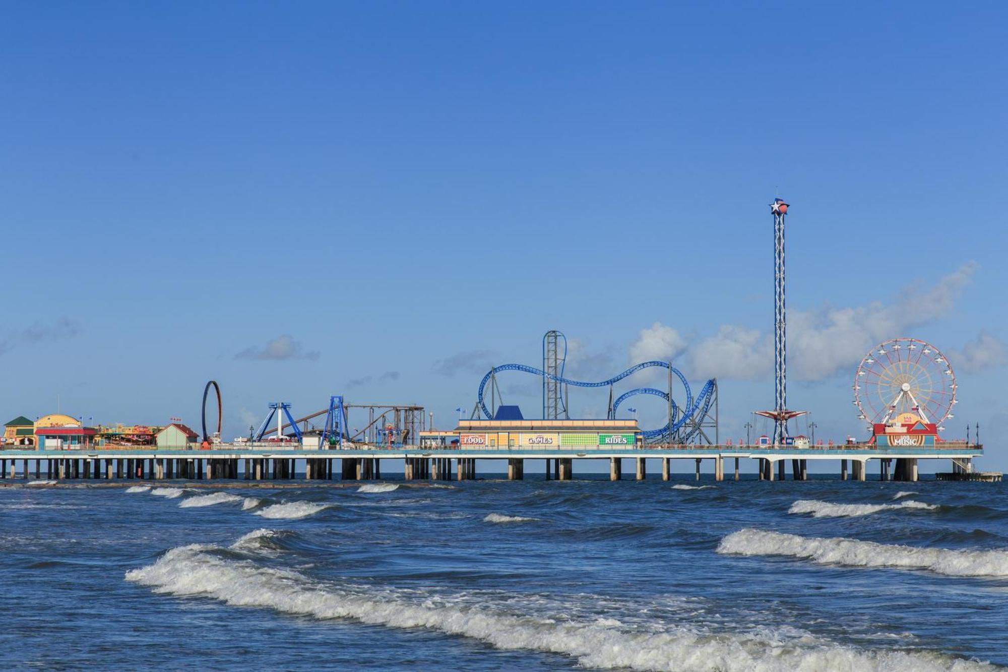 Apartamento Beachfront Haven Galveston Exterior foto