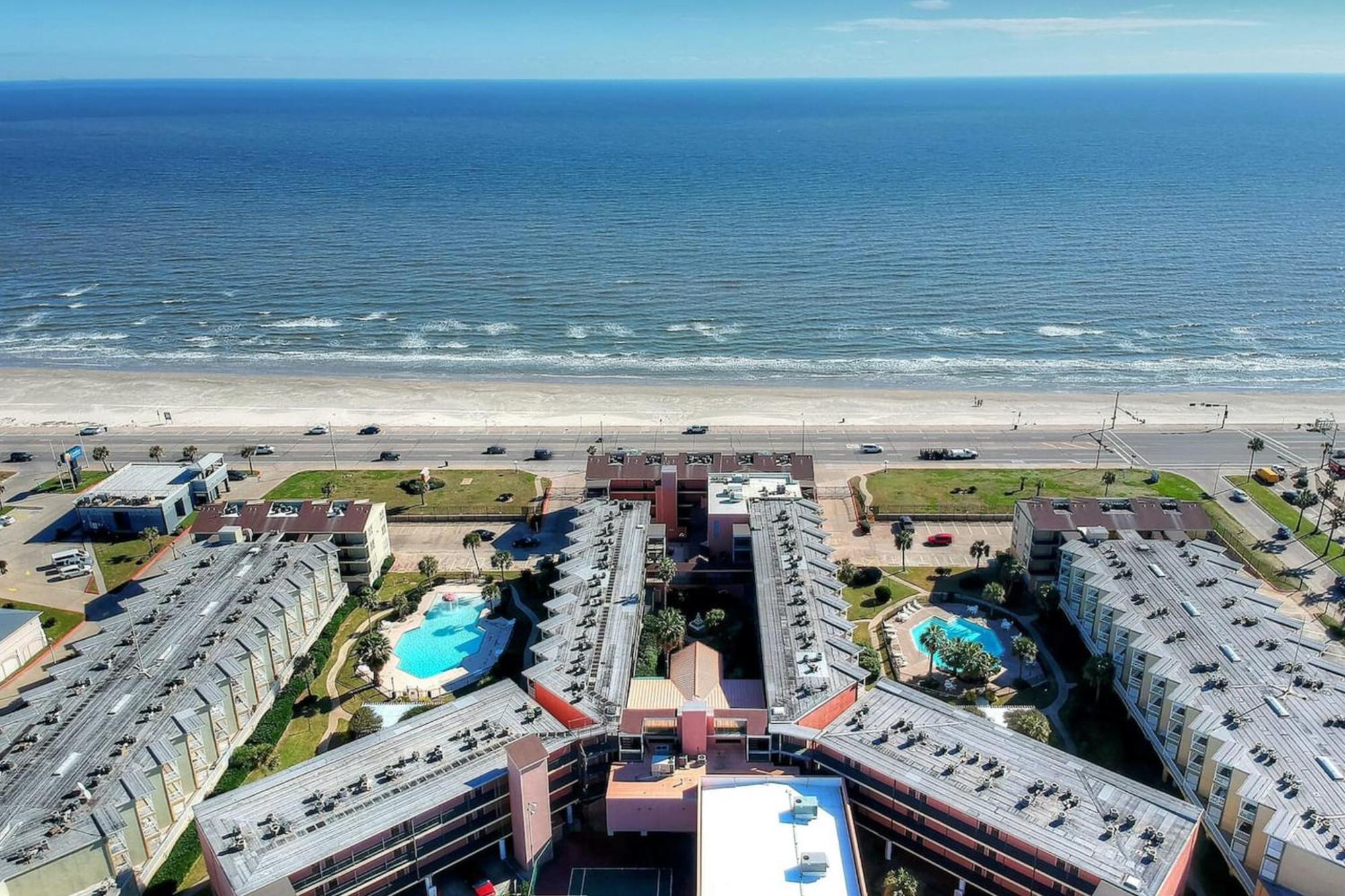 Apartamento Beachfront Haven Galveston Exterior foto